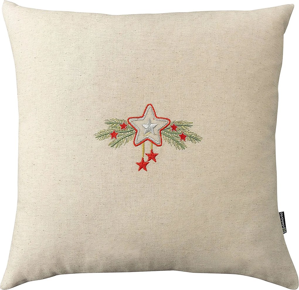 Poszewka na poduszkę Star & Holly 43x43 cm