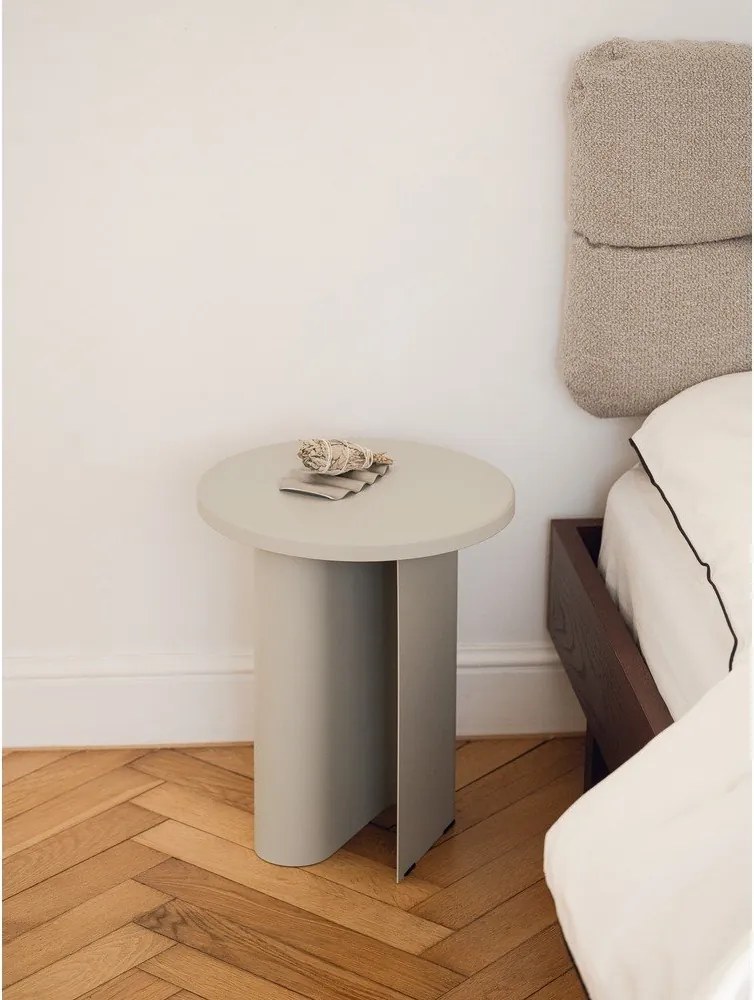 Metalowy okrągły stolik ø 35 cm Sato – noo.ma