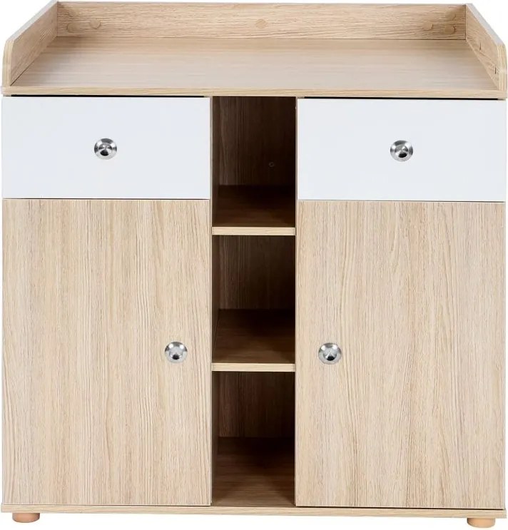 Stolik do przewijania dąb 92 cm