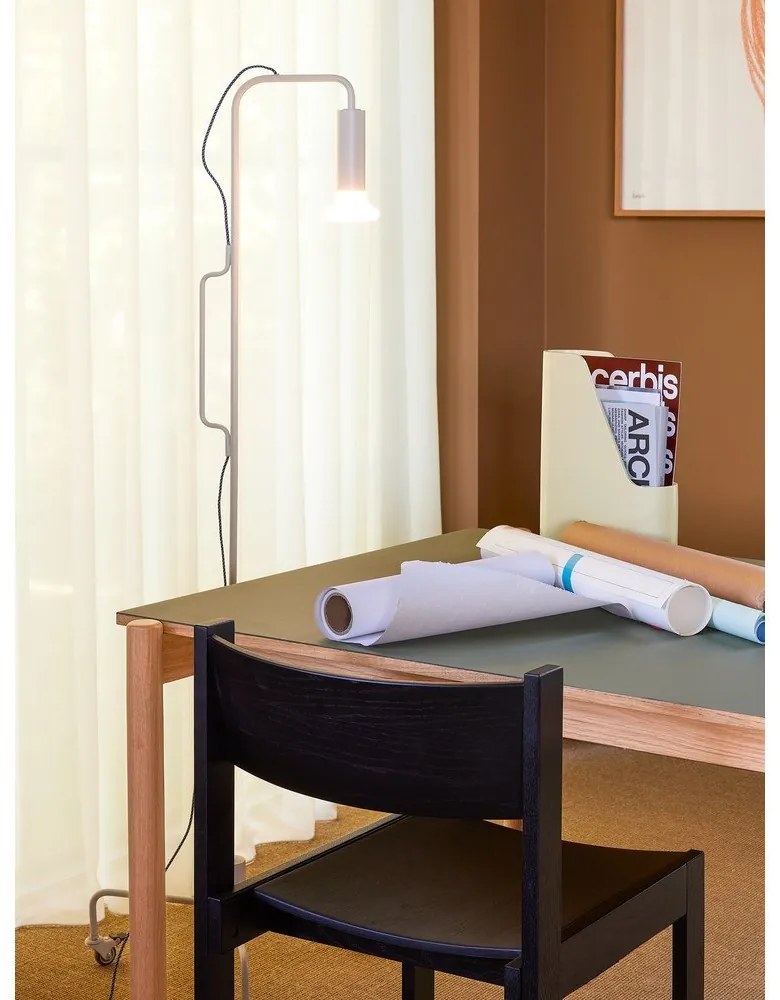 Stół z litego drewna dębowego 107x190 cm Oblique – Hübsch