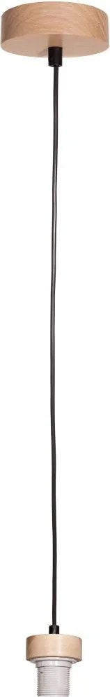 Brilagi - Kabel zasilający PARTY 1xE27/60W/230V śr. 10 cm dąb