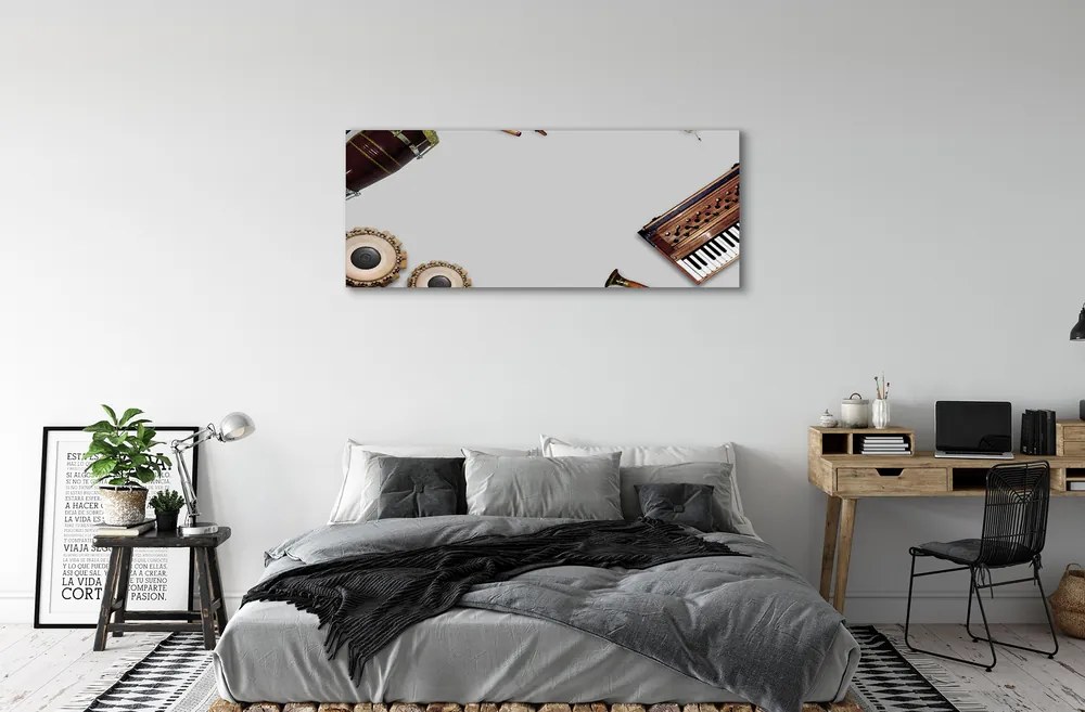 Obraz na płótnie Orkiestra Muzycznych Kształtów