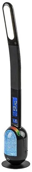 Rabalux 74230 lampa stołowa LED z brokatem Figen, czarny, 5 W, 290 lm, 5000 K, ściemnialna