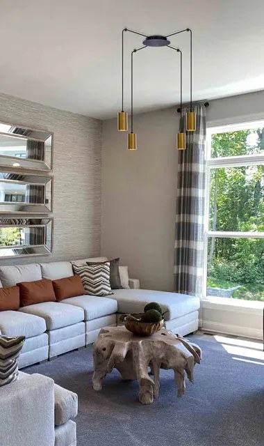 Industrialna lampa wisząca pająk - S785 M3-D09