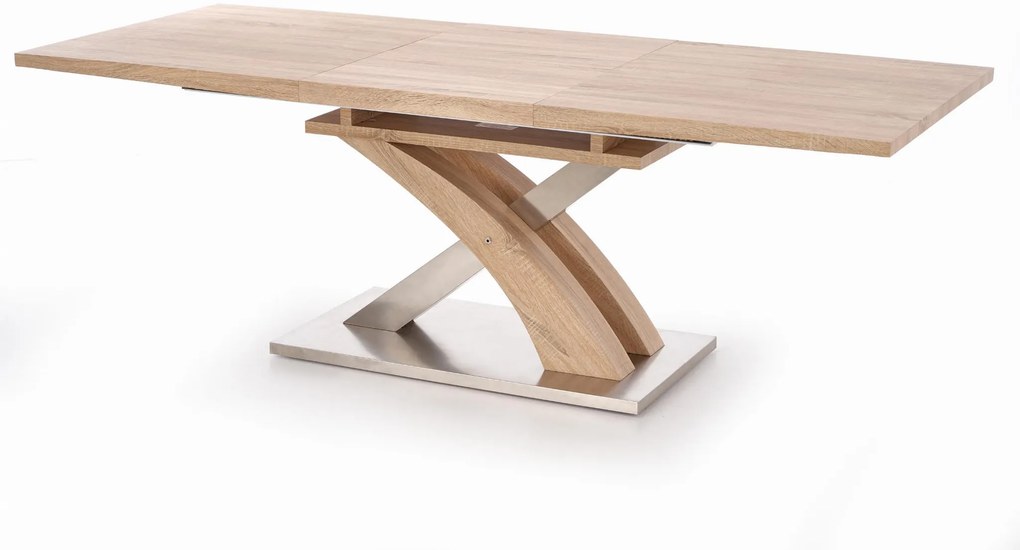 SANDOR stół rozkładany 160-200/90/77 dąb sonoma X nowoczesny