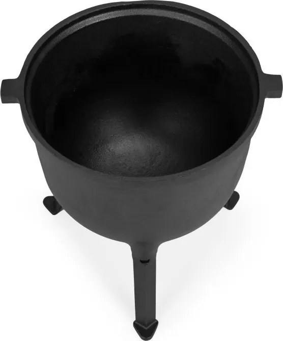 Kociołek żeliwny 15 L na ognisko z pokrywą VK15L