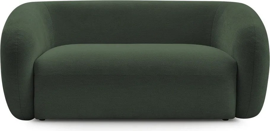 Zielona sofa z tkaniny szenilowej 160 cm Celine – Bobochic Paris