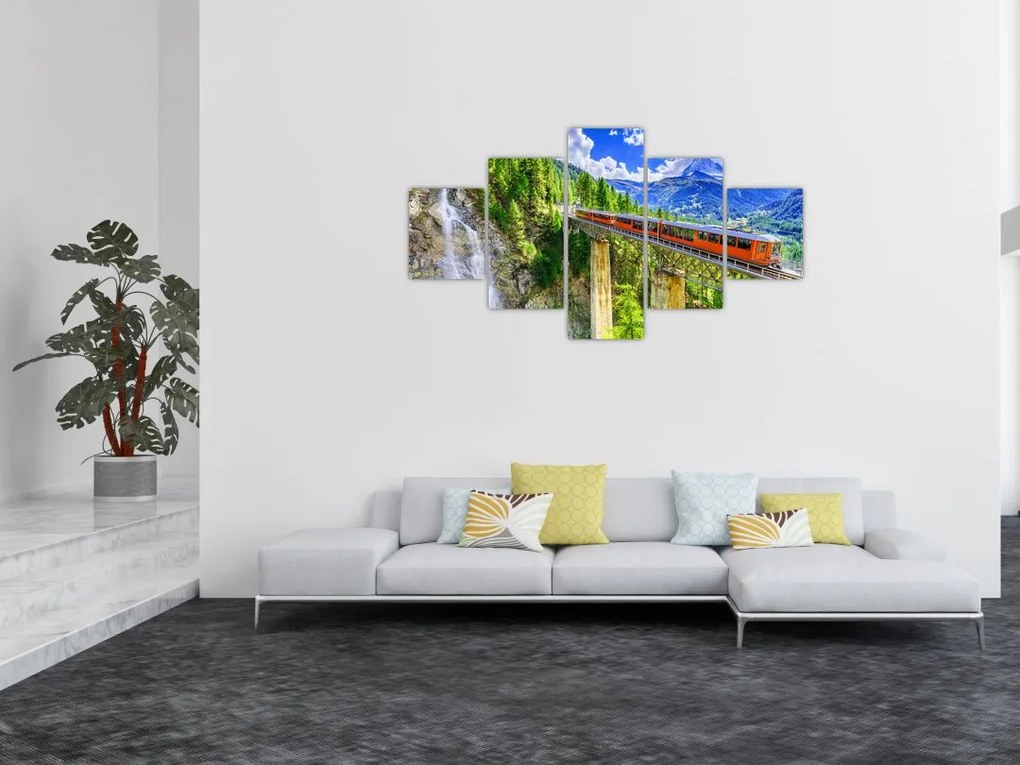 Obraz - Matterhorn, Zermatt, Wallis, Szwajcaria (125x70 cm)