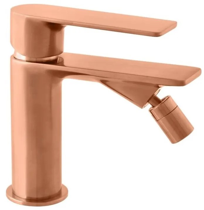 RAV Slezák NL144.0ZRK - bateria bidetowa NIL 13,6 cm w szczotkowanym wykończeniu różowego złota