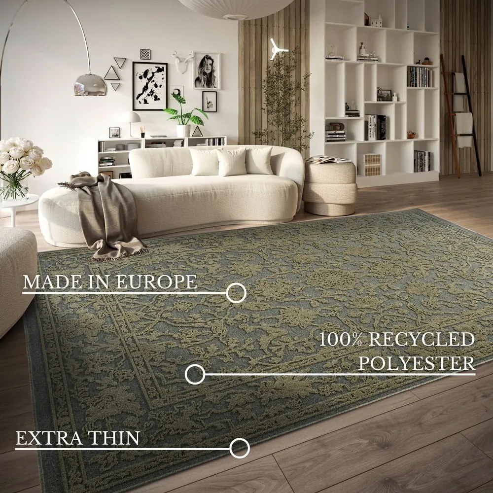 Zielony dywan z włókien z recyklingu 200x290 cm Ambroise – Villeroy&amp;Boch