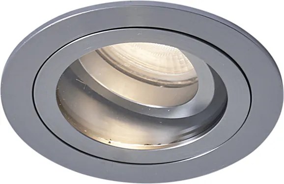 Nowoczesny reflektor wpuszczany Gunmetal Regulowany IP44 - Chuck