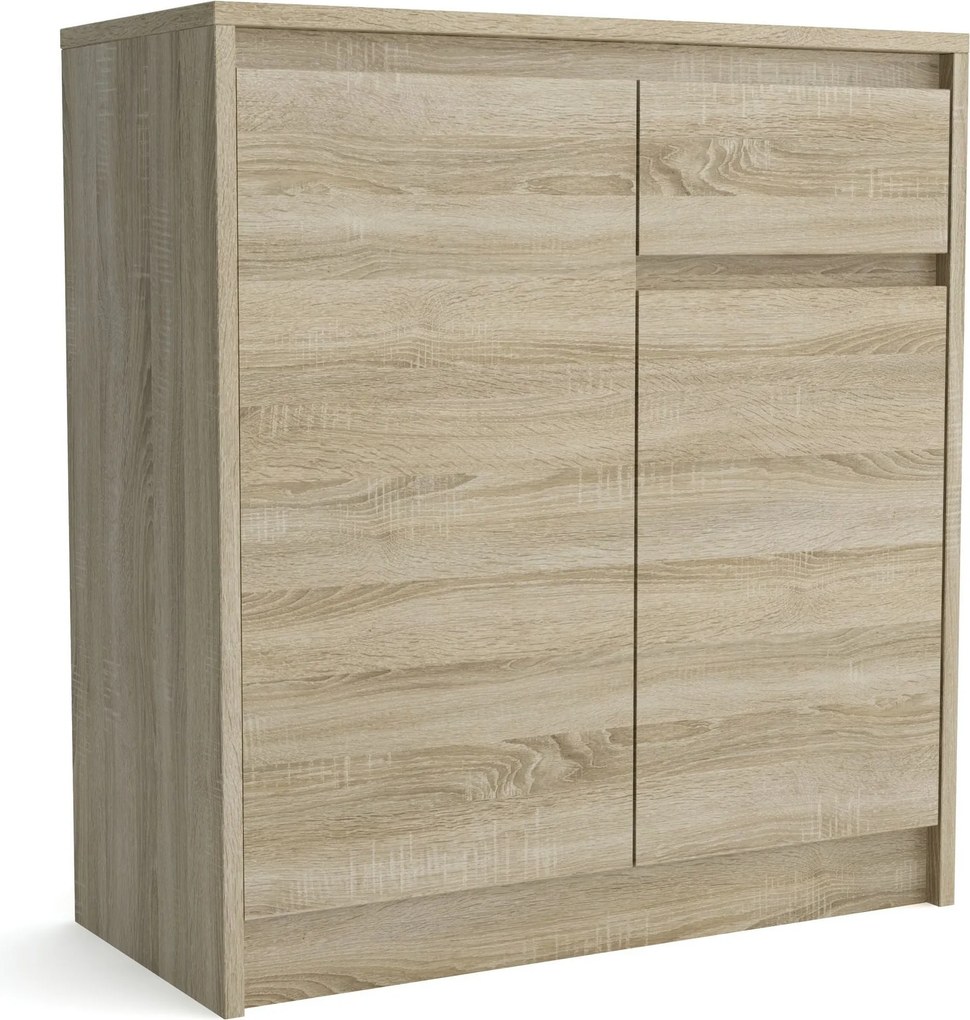 Komoda ASTORRE - Dąb sonoma / 75 cm / 1 szuflada