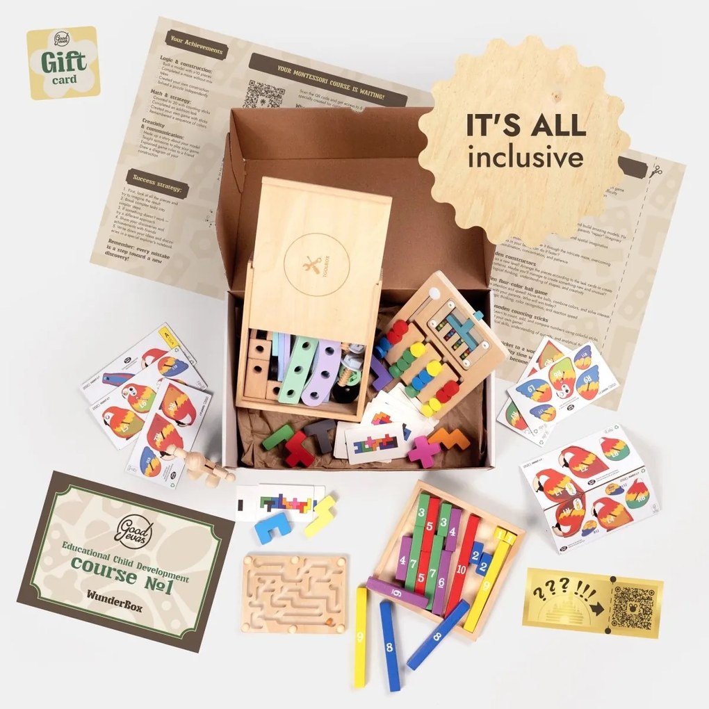 WunderBox 4–7 lat – zestaw edukacyjny dla dzieci