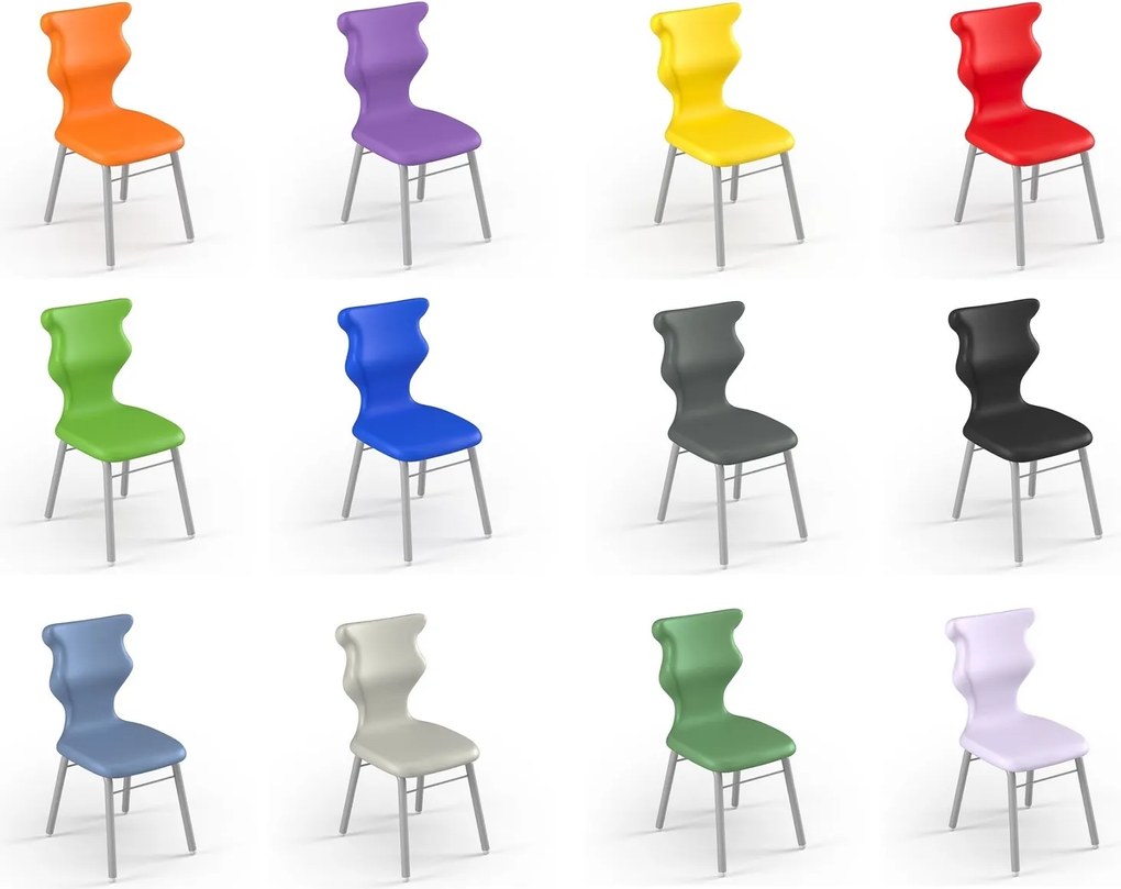 Krzesło szkolne do sali lekcyjnej Classic rozmiar 4-6