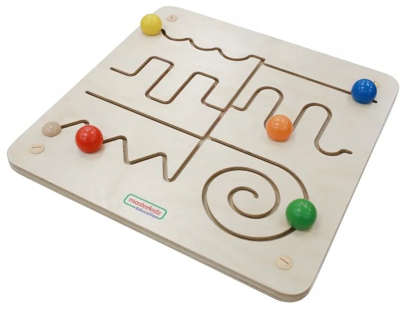 Masterkidz tablica edukacyjna labirynt montessori