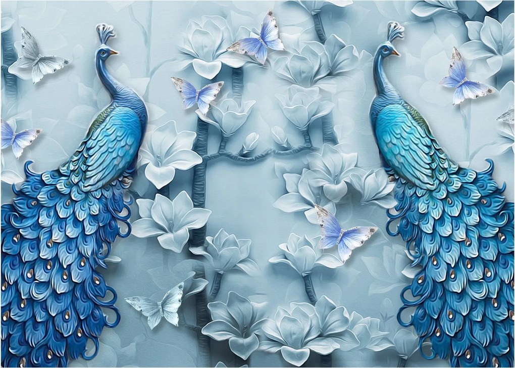 Obraz pawi (70x50 cm)