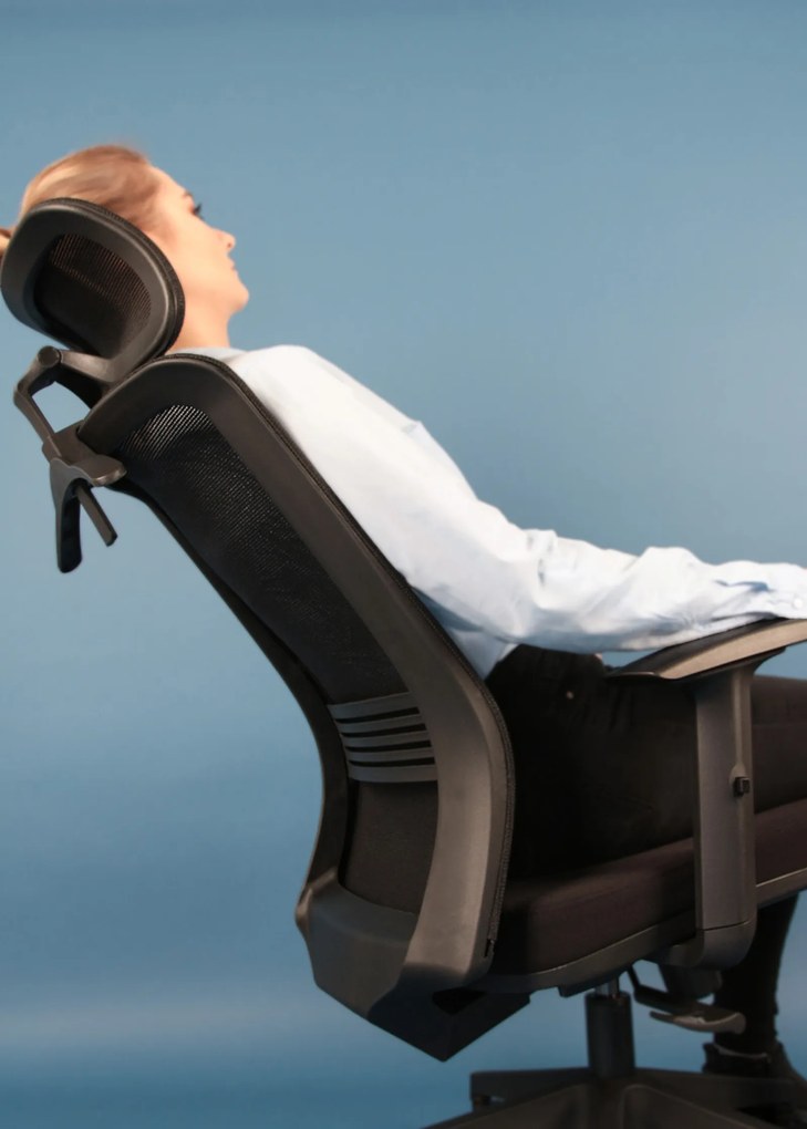 Ergonomiczne krzesło biurowe z siatki Asos