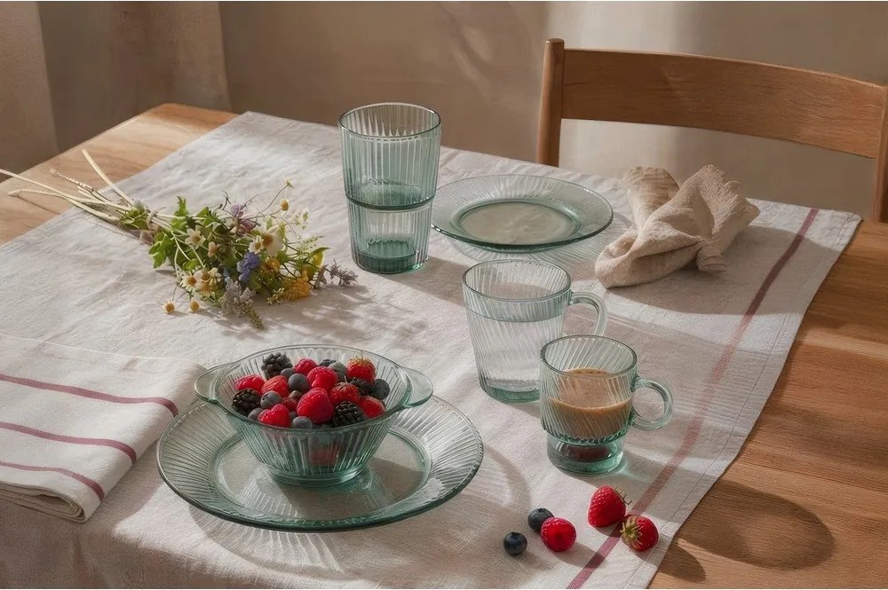 Zielona szklana miska 450 ml Verde – Orion