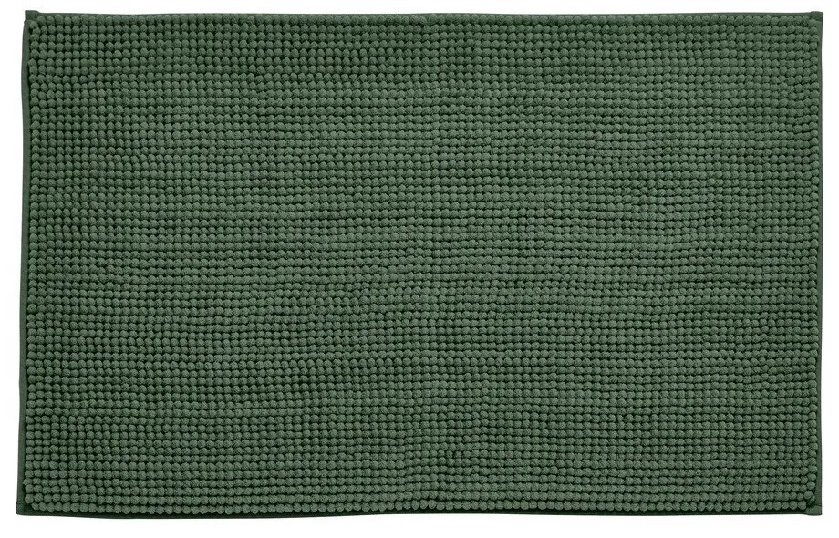 Ciemnozielony dywanik łazienkowy 50x80 cm Bobble – Catherine Lansfield