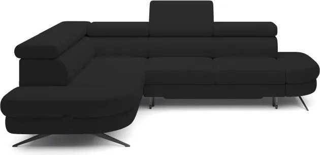 Narożnik OTIS L Lewostronny Regulowane Zagłówki wolnostojący tkanina AURORA 20 WERSAL