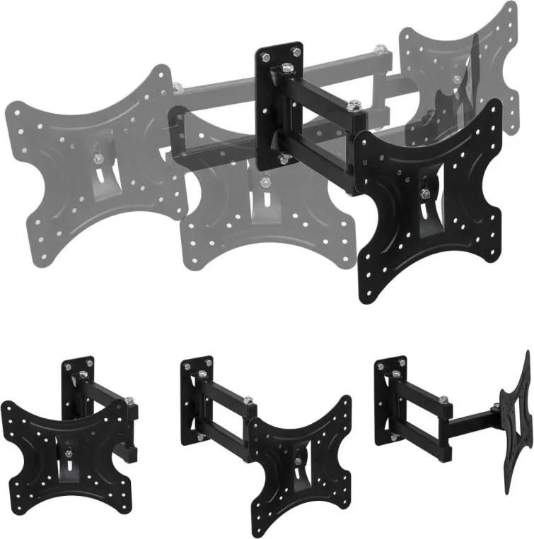 Uchwyt ścienny mały ze standardem VESA 37''