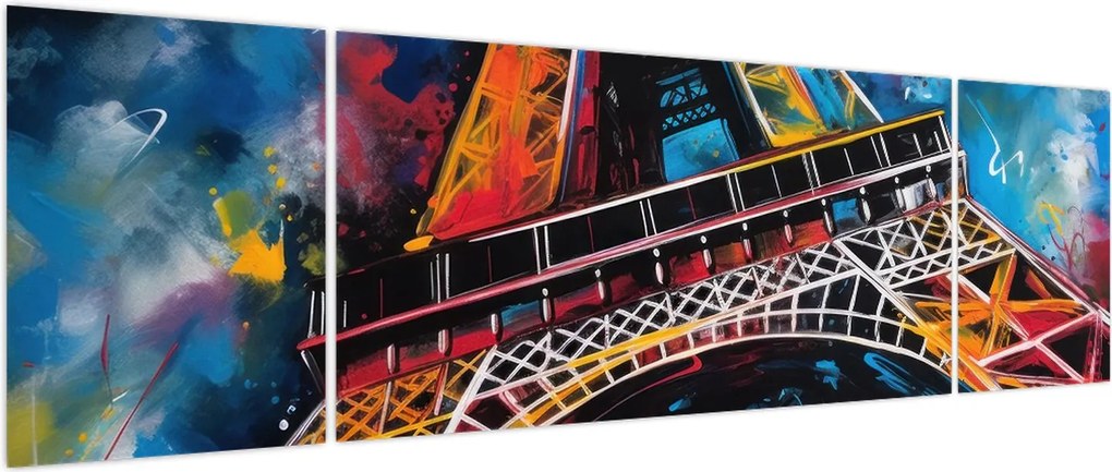 Obraz - Obraz wieży Eiffla II. (170x50 cm)