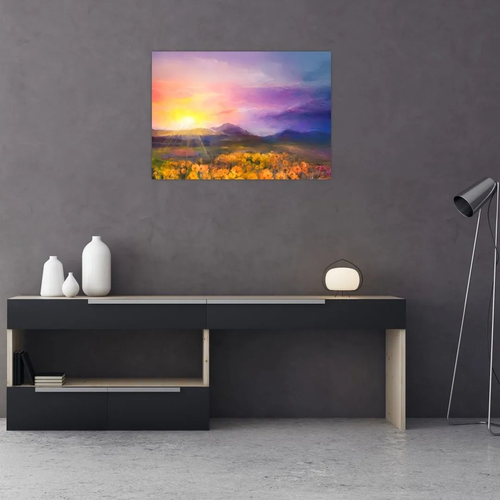 Obraz - O świcie (70x50 cm)