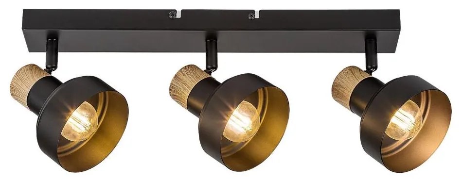 Rabalux 73057 - Oświetlenie punktowe SASKIA 3xE14/15W/230V