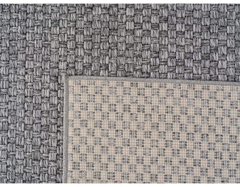 Dywan zewnętrzny Ibiza Jednolity szary 240 cm x 340 cm