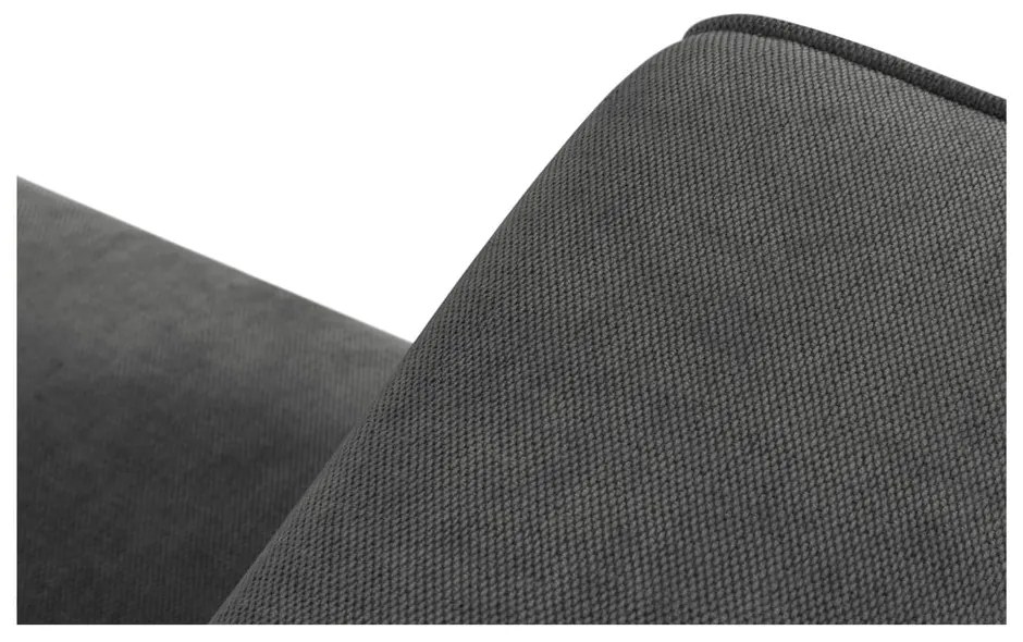 Ciemnoszara sofa 214 cm Esther – Milo Casa