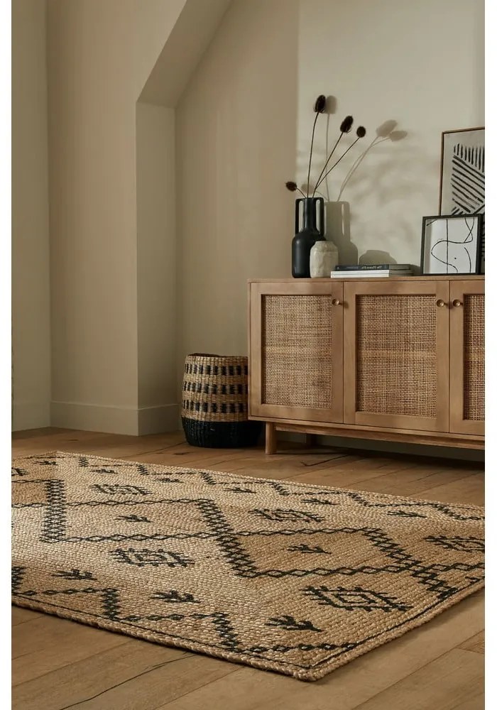 Naturalny dywan z juty 160x230 cm Rowen – Flair Rugs