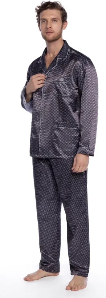 Piżama męska LUCIANO XXL Ciemnoniebieski