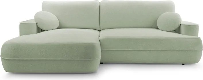 Narożnik FUEGO wolnostojący układ L strona Lewa z funkcją spania w tkaninie Bubble 13