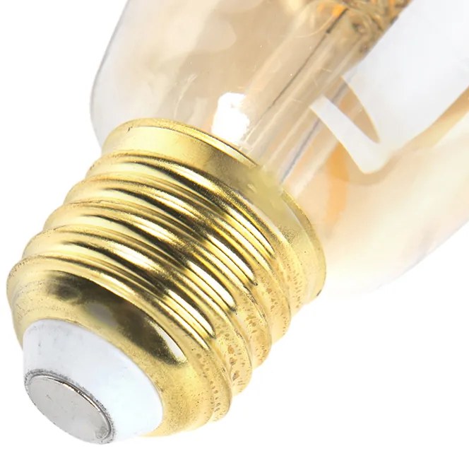 Zestaw 3 ściemnialnych żarówek LED E27 ST64 goldline 5W 380 lm 2200K