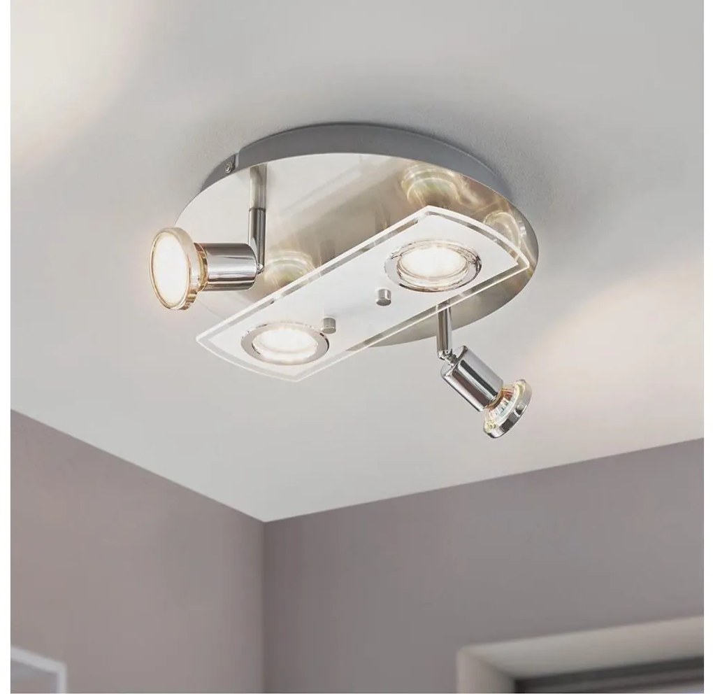 Eglo 32001 - Oprawa sufitowa LED PAWEDO 1 4xGU10-LED/3W/230V