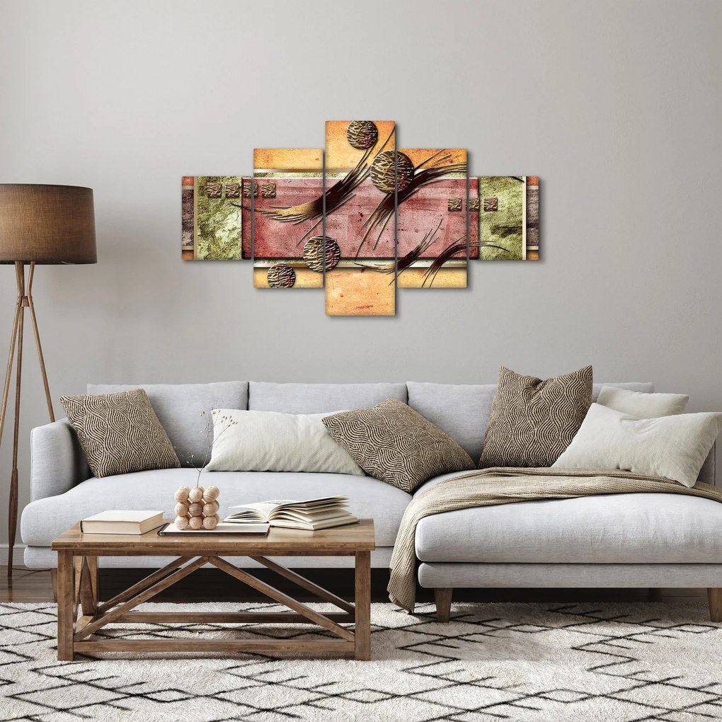 Abstrakcyjny obraz (125x70 cm)