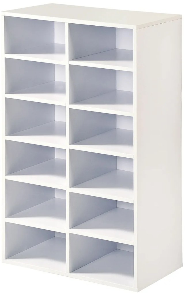 Kesper 15916 Uniwersalna szafka na buty, biała,51,5 x 87 x 29,5 cm