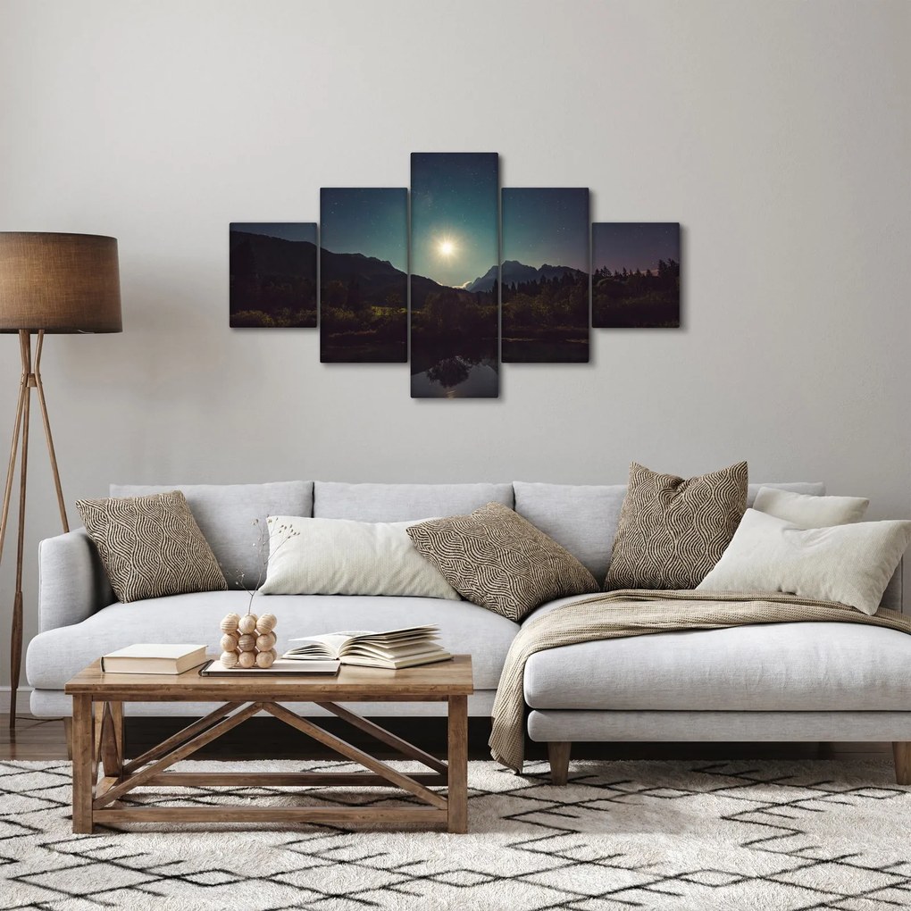 Obraz - nocne niebo (125x70 cm)