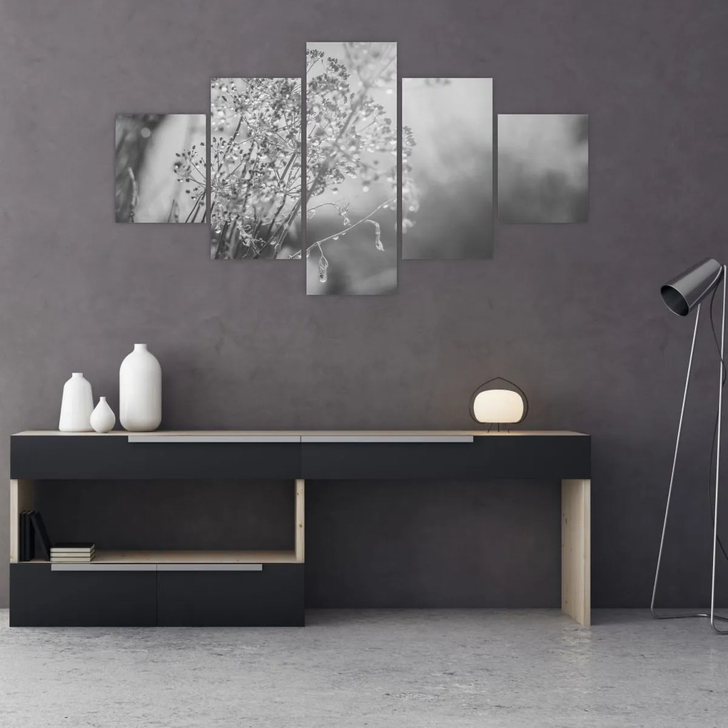 Obraz - Łąka po deszczu (125x70 cm)