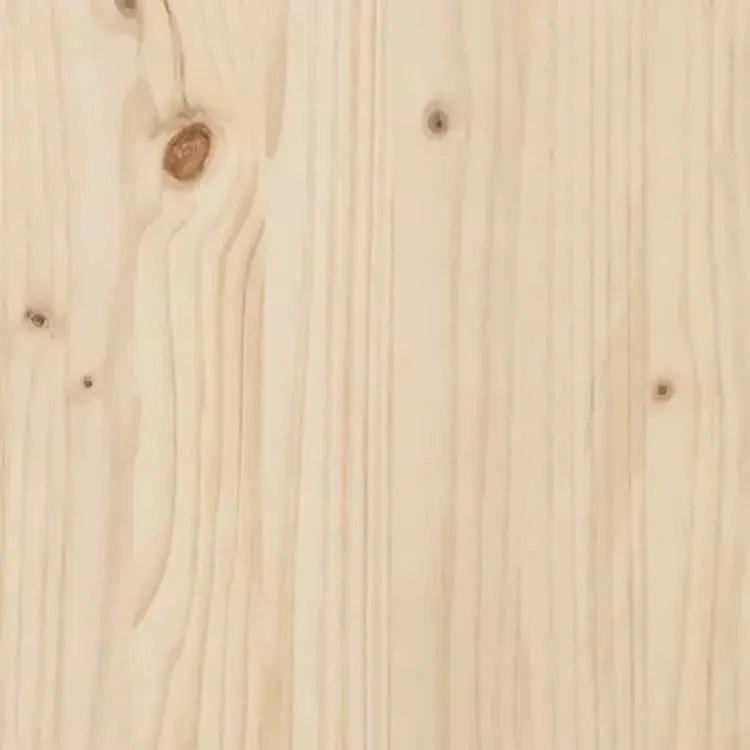 Pojedyncze naturalne sosnowe łóżko 90x200 - Rixo 3X