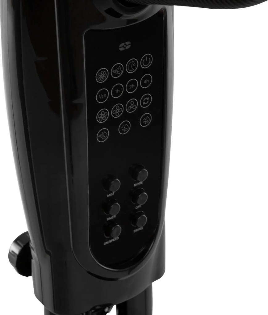 Wentylator stojący z funkcją mgiełki, 125 cm