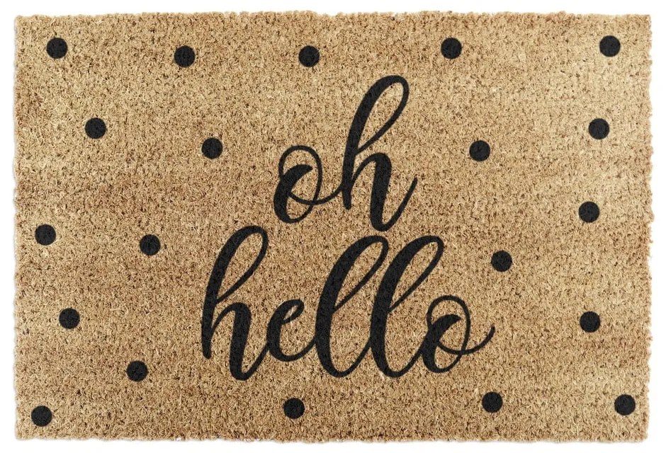 Wycieraczka z włókna kokosowego 40x60 cm Oh Hello – Artsy Doormats