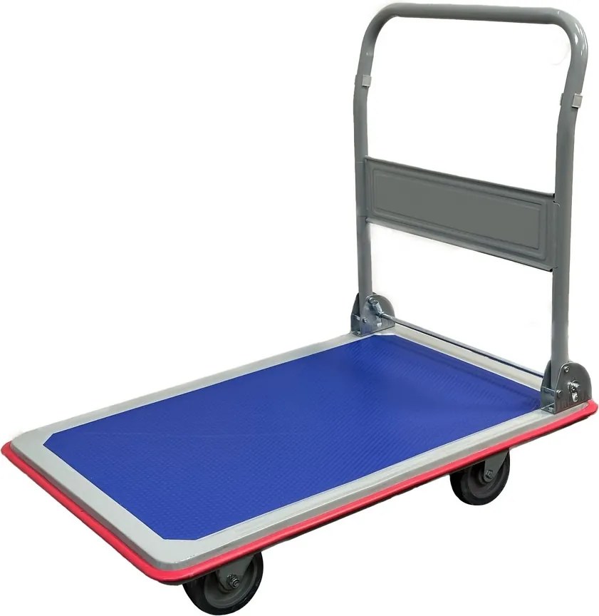 Wózek platformowy, 300 kg,  niebieski