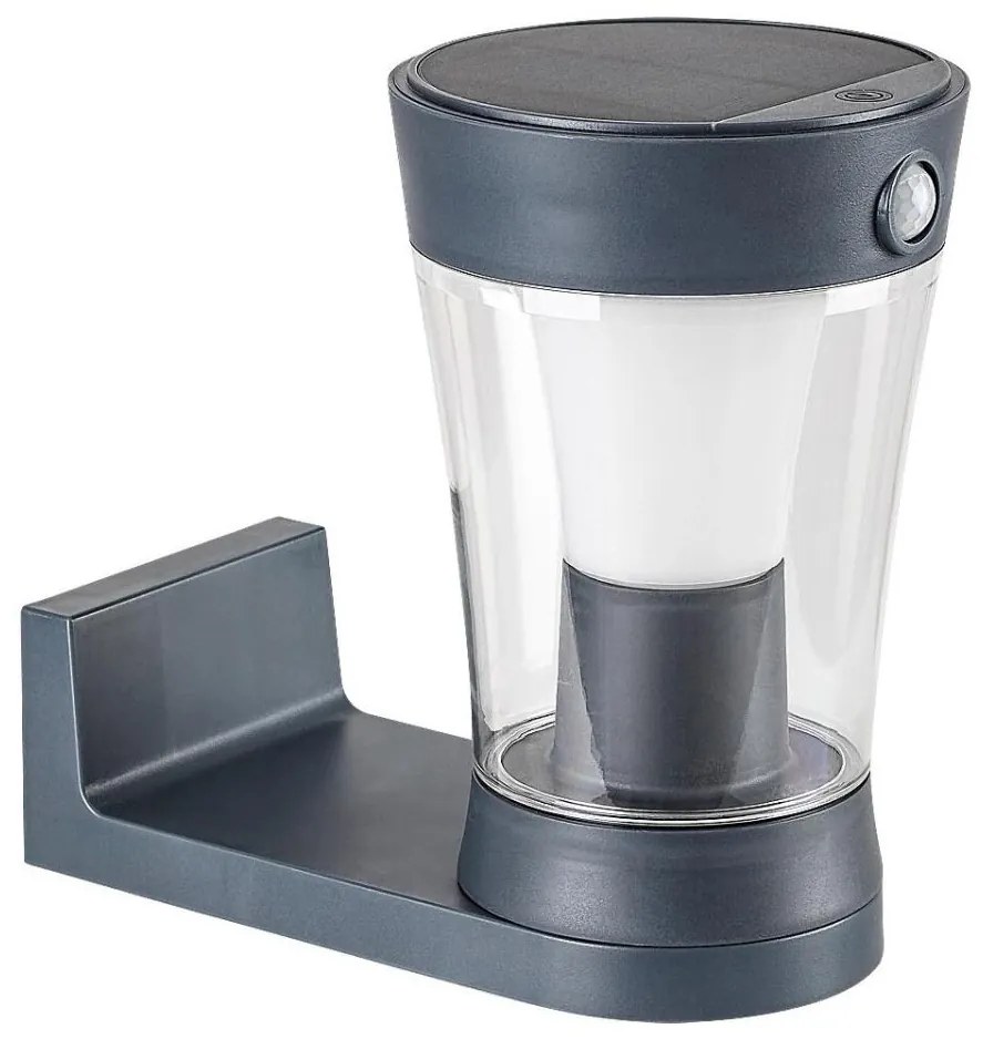 Rabalux 77037 - LED Solarna lampa ścienna ANGERS LED/3W/3,7V IP54 antracyt