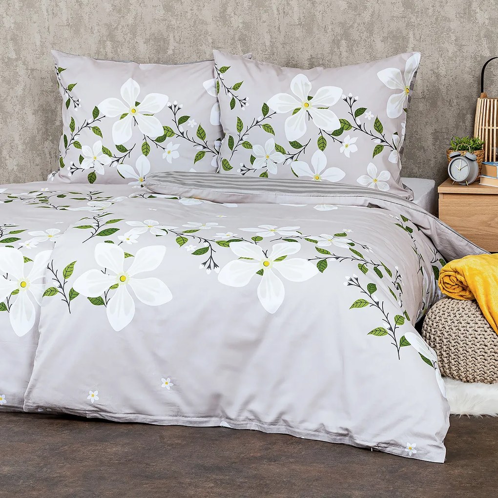 4Home Pościel bawełniana Jasmine Love, 160 x 200 cm, 70 x 80 cm