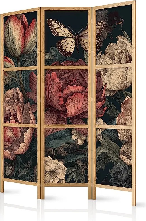 Parawan japoński Artgeist Kwiaty 135 x 172 cm 1 szt