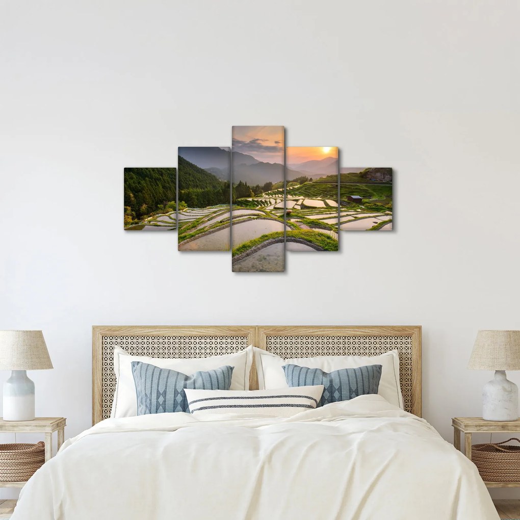 Obraz - Tarasy ryżowe (125x70 cm)