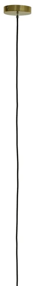 Lampa wisząca w kolorze brązu ze szklanym kloszem ø 30 cm Medina – Light &amp; Living