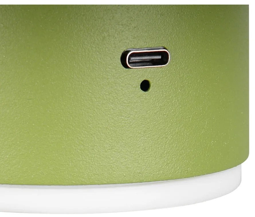Zielony kinkiet LED na USB Davey – Trio