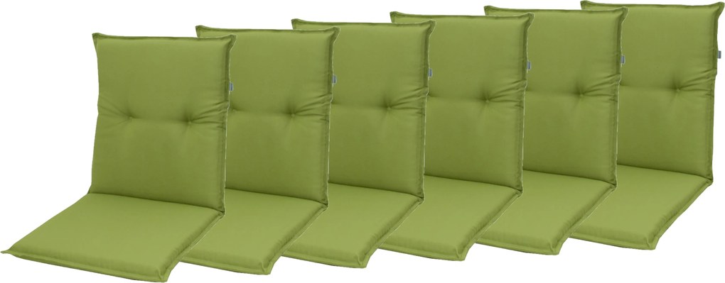 Doppler LIVING HIT 7836 - zestaw 6 szt. poduszek na krzesło z niskim oparciem